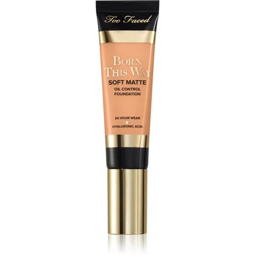 Too Faced Born This Way Soft Matte Foundation matirajoči tekoči puder odtenek Warm Nude 30 ml