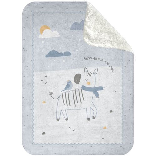 Kikka Boo Deka Soft Sherpa 80x110 - Stripy Friends Cijene