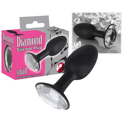 Igrače You2Toys - Diamond - silikonski analni čepić (mali) Cene