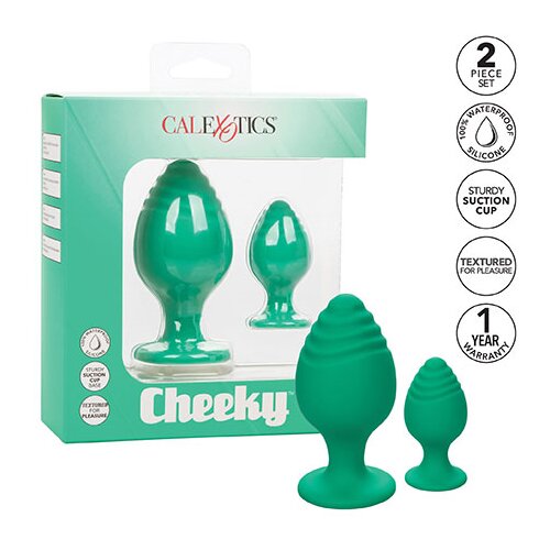 California Exotic Novelties Analna čepa &amp;quot;Cheeky Buttplug&amp;quot; - zelena (R14380ze) Slike