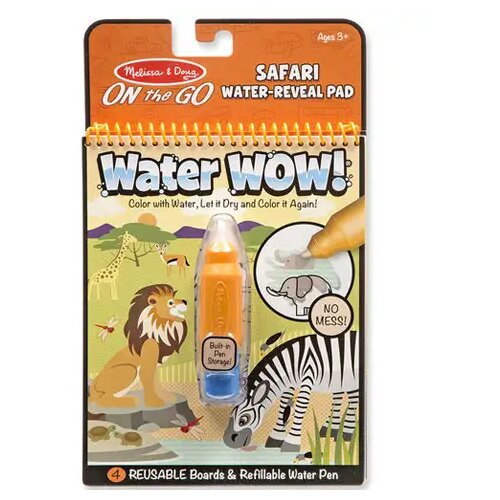 Melissa &amp;amp, Doug Water Wow: Bojanje s vodom - Safari bojanka - Melissa &amp, Doug Cene