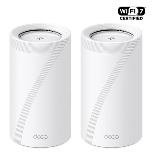 Tp-link Deco BE85 BE19000 Tri-Band WiFi7 2-pack Mesh brezžični usmerjevalnik - router Cene