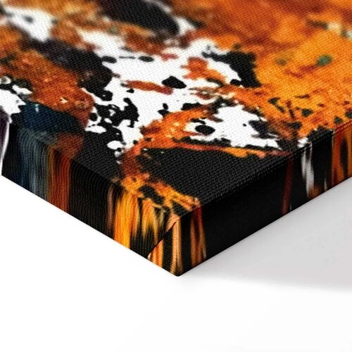  Slika - Kiss Explosion (1 Part) Wide 30x20 Na talijanskom platnu Slike