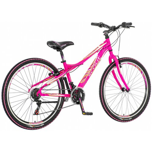 Visitor scout aurora mtb 26 18 brzina roze-beli EUR1 AUR261 ženski bicikl Slike