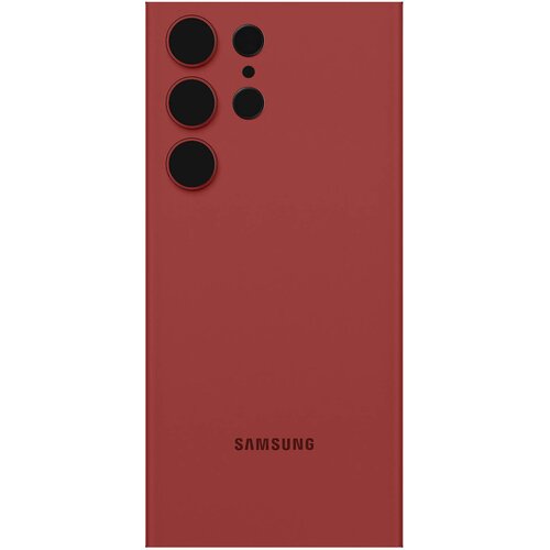 Samsung Zadnje steklo z vkljuceno leco, originalni Galaxy S23 Ultra - rdec, (20897956) Slike