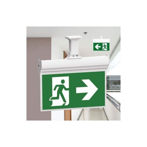 Braytron EXIT-LED-3W-HNG--IP20-WHT-EMERGENCY BC14-01100 Slike