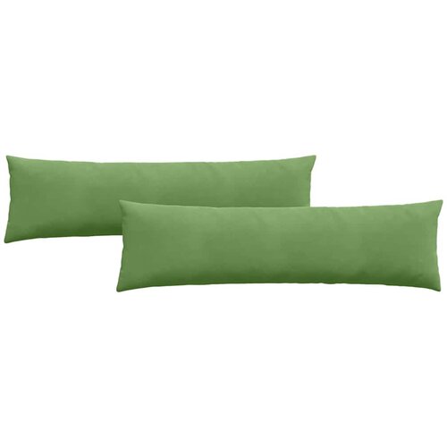 vidaXL Jastučići za sofu 2 pcs Svijetlo zelena 145 x 40 cm - Svijetlo zelena 40 x 145 cm Cijene