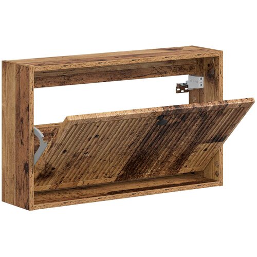  Ormar za cipele na zidu EDE 71 x 17 x 43 cm Konstruirano drvo Slike
