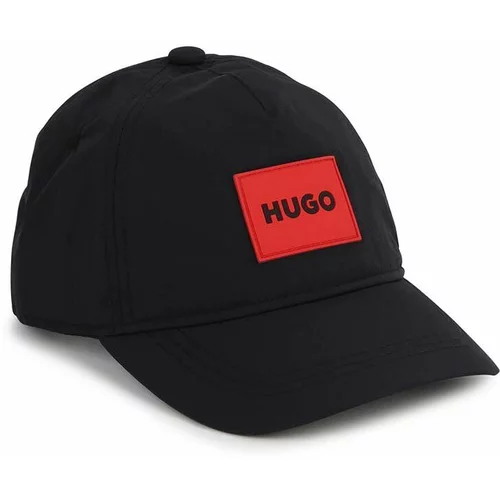Hugo Otroška baseball kapa črna barva