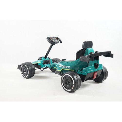  Licencirani Go-Kart na pedale Aston Martin - turkizna Cene