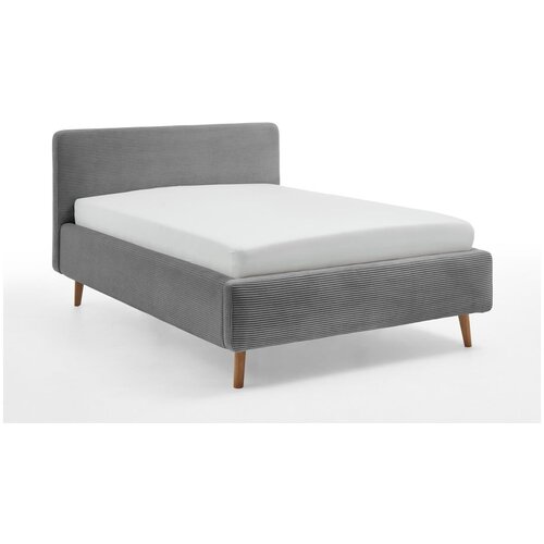 Meise Möbel Sivi tapecirani krevet bez podnice 120x200 cm Mattis – Cijene