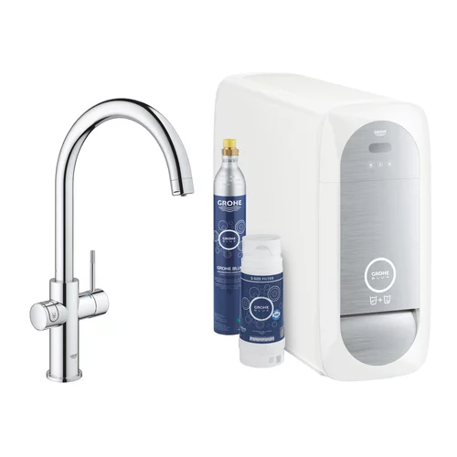 Grohe Sistem za filtracijo, gaziranje in hlajenje vode Blue Home 31455001 krom