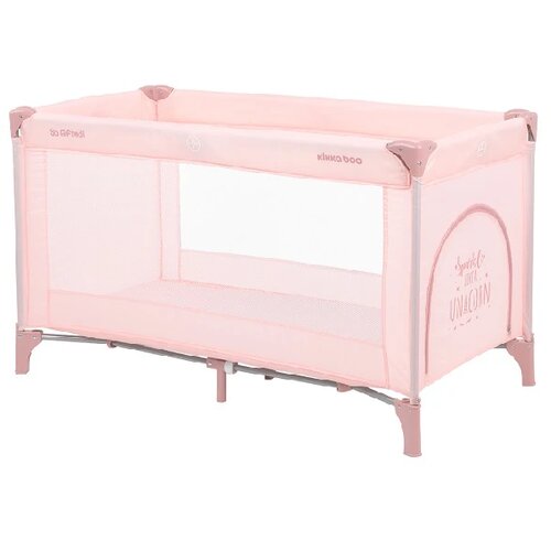 Kikka Boo Prenosivi krevetac za bebe So gifted, Roze Slike