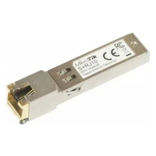 MikroTik S+RJ10 SFP+ module 10gb/s copper ethernet transceiver,metalno kuciste,RJ 45 Slike