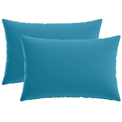  Presvlaka za jastuk 2 pcs HEERLEN Svjetloplava 50 x 75 cm - Svjetloplava 50 x 75 cm 2 Slike