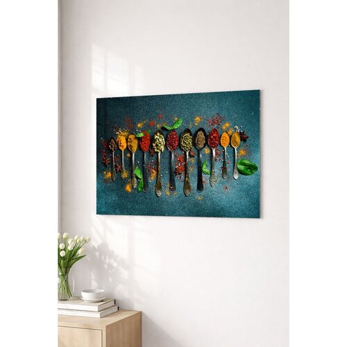 WALLXPERT Artmtlpnt10-2840 Multicolor Decorative Metal Painting Cene