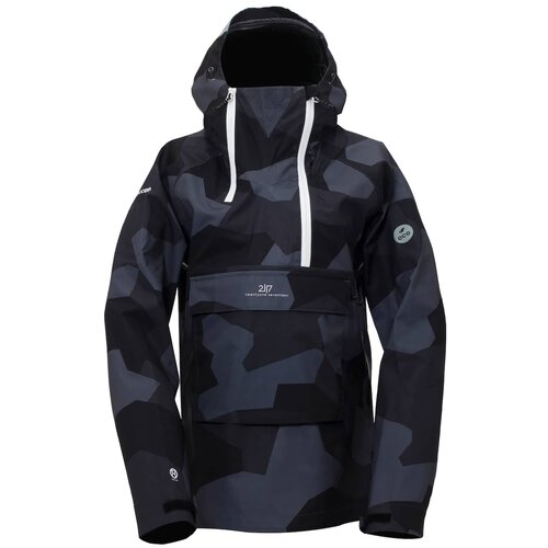 2117 LAXNE - ECO Women's 3L ski jacket (anorak) - Black camo Cijene