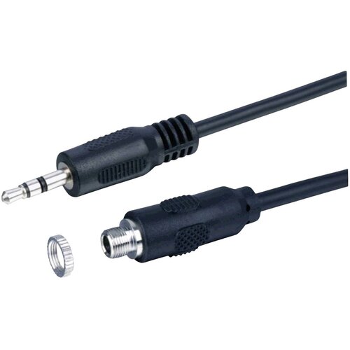 LYNDAHL klinker avdio adapterski kabel [1x 3\,5 mm banana mo&amp;scaron;ki konektor - 1x priključna doza za 3\,5 mm banana mo&amp;scaron;ki konektor] 1 m črna, (20470360) Slike