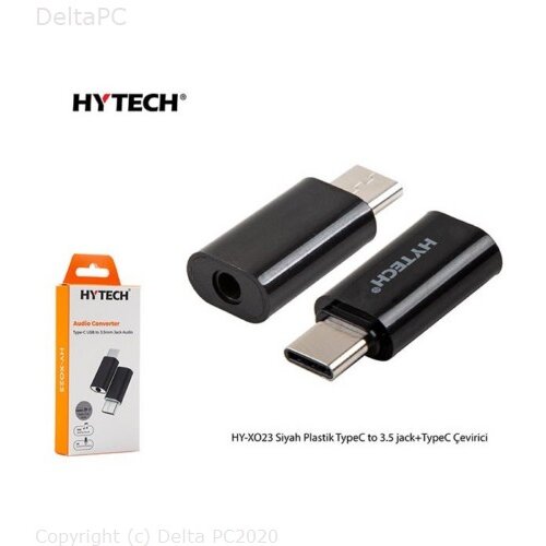 Hytech HY-X023 Type-C na 3.5mm audio adapter Slike