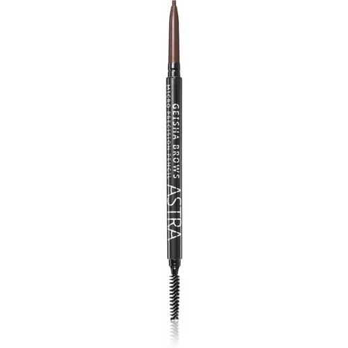 Astra Make-up Geisha Brows natančni svinčnik za obrvi odtenek 03 Brown 0,9 g