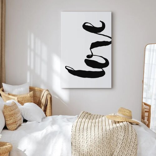  Slika - Black Love (1 Part) Vertical 80x120 Akustična Cene