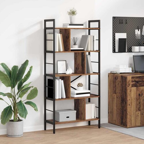  Polica Staro drvo 75 x 30 x 156 cm Konstruirano drvo Cijene