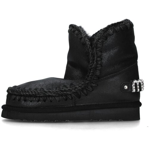 Mou Gležnjarji FW101036B Črna Slike