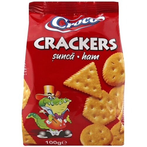 CROCO Krekeri &amp;scaron;unka 100g Slike