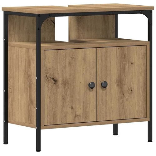  Ormarić za Lavabo - Umivaonik u kupaonici Artisan hrast 60x30x60 cm Inženjersko drvo - Hrast artisan 60 cm Cijene