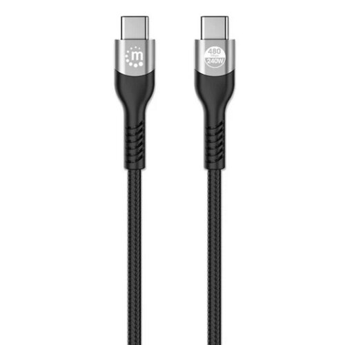 Manhattan kabel USB-C, M/M, PD3.1,240W,480Mbps,2m 356367 Cijene