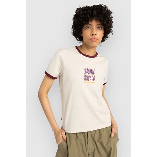 Element Second Nature Ringer T-shirt oat milk Slike