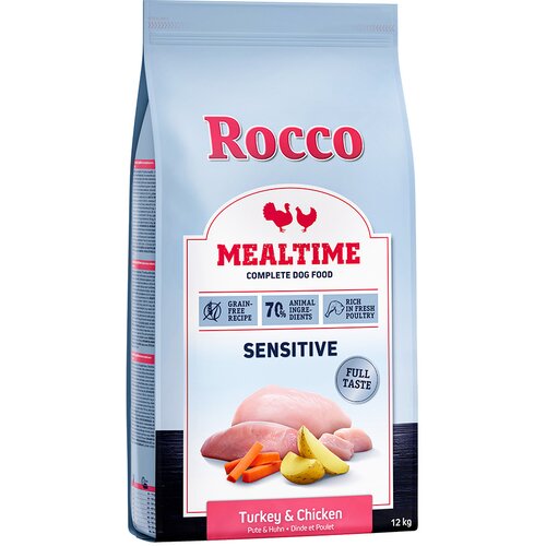 Rocco Mealtime Sensitive - puran & piščanec 12 kg Cene