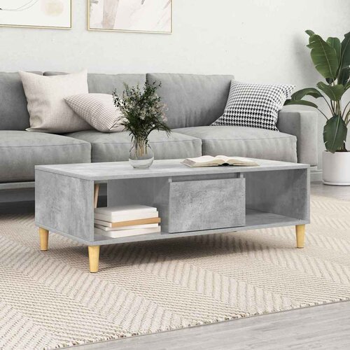  Kava Stol Betonski sivi 102 x 55 x 35 cm Konstruirano drvo Cene