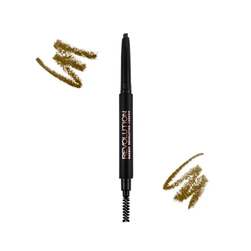 Revolution olovka za oblikovanje obrva - Duo Brow Pencil - Brown