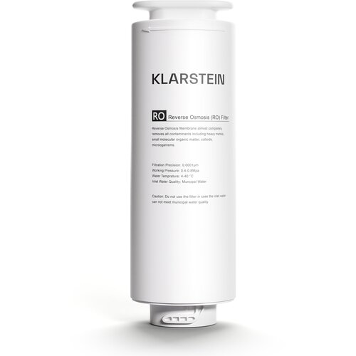 Klarstein PureLine 400 RO filter, nadomestni filter / dodatna oprema, reverzna osmoza, 400 GPD / 1500 L/d Cene