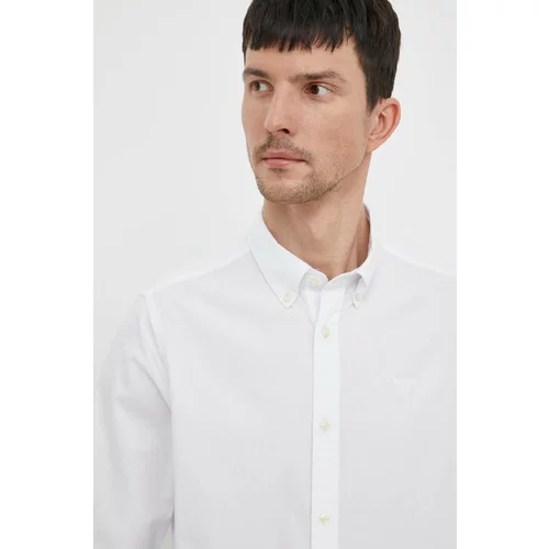 Barbour Bombažna srajca moška, bela barva