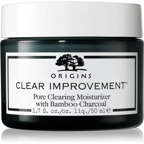 Origins Clear Improvement® Pore Clearing Moisturizer With Bamboo Charcoal hidratantna krema protiv akni 50 ml