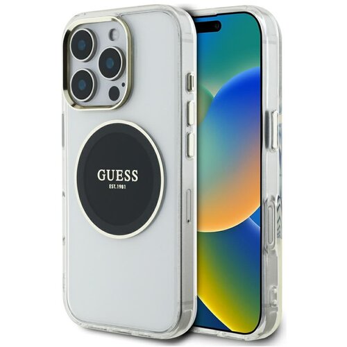 Guess MAGNETNI OVITEK ZA MAGSAFE IPHONE 16 PRO MAX CLASSIC LOGO, (5000012886) Cene