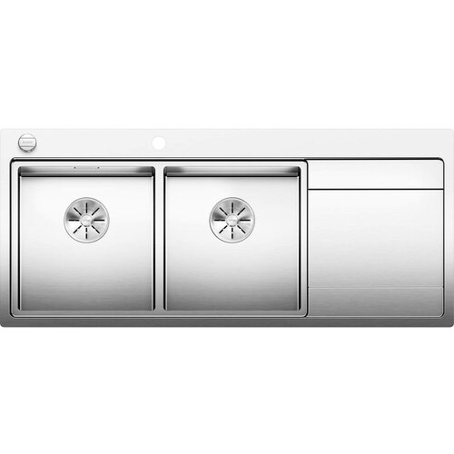 Blanco sudoper DIVON II 8 S-IF InFino INOX 18/10, BAZEN LIJEVO, s dalj. upr. Slike