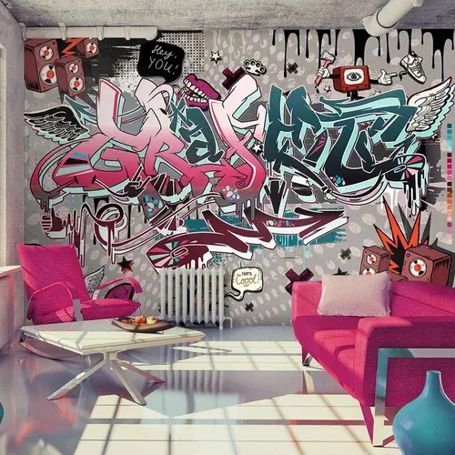  tapeta - Graffiti: hey You! 250x175