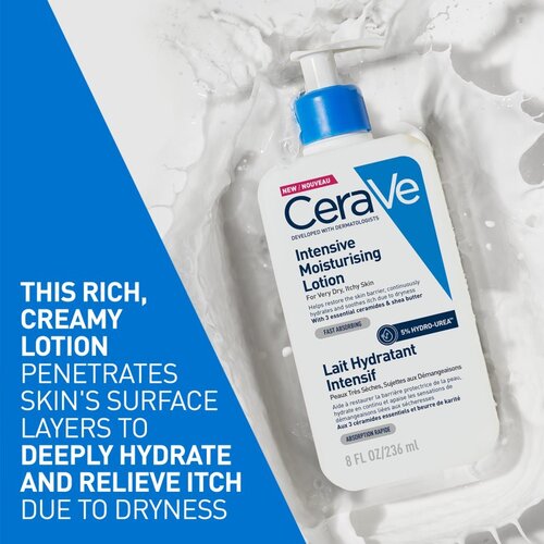 CeraVe Moisturizers Intensive Moisturizing Lotion vlažilni losjon za suho in srbečo kožo 473 ml Slike