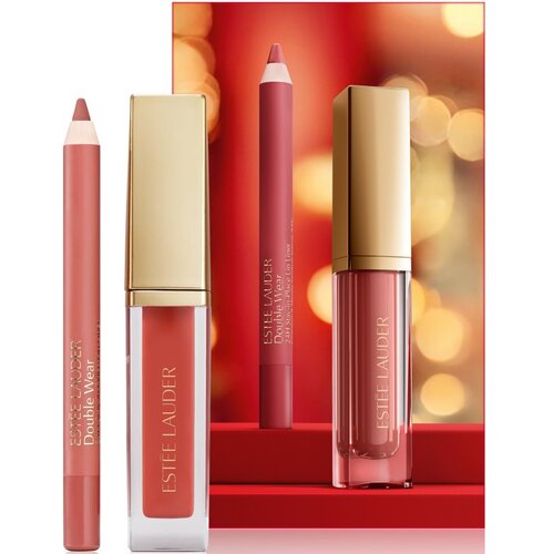 Estée Lauder Holiday Petite Suite Mini Lip Duo darilni set Cene