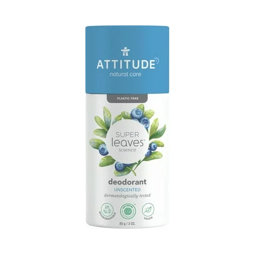 Attitude Super Leaves Deodorant Fragrance Free