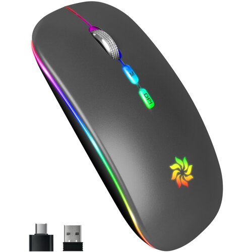 INF Tiha mi&amp;scaron;ka z dvojnim načinom delovanja: Brezžična Bluetooth 5.1 z možnostjo polnjenja E, (5000071612) Slike