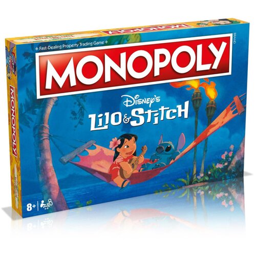 Winning Moves dru&amp;scaron;tvena igra monopoly - lilo &amp;amp; stitch Slike