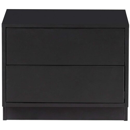 WOOOD Crna TV komoda od masivnog bora 50x40 cm Finca &amp;ndash; Slike