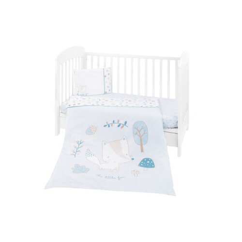 Kikka Boo KikkaBoo posteljina navlaka 3 pcs Little Fox ( KKB30142 ) Slike