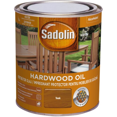 Sadolin Ulje za ba&amp;scaron;tenski name&amp;scaron;taj 0,75l, Tikovina Slike