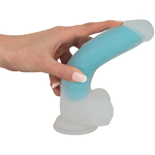 You2Toys Dildo ki se sveti v temi &amp;quot;Torquoise&amp;quot; (R533351) Slike