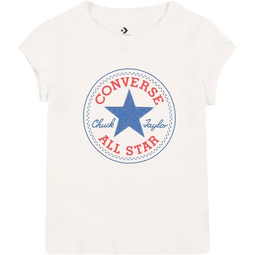 Converse Majica temno modra / rdeča / bela